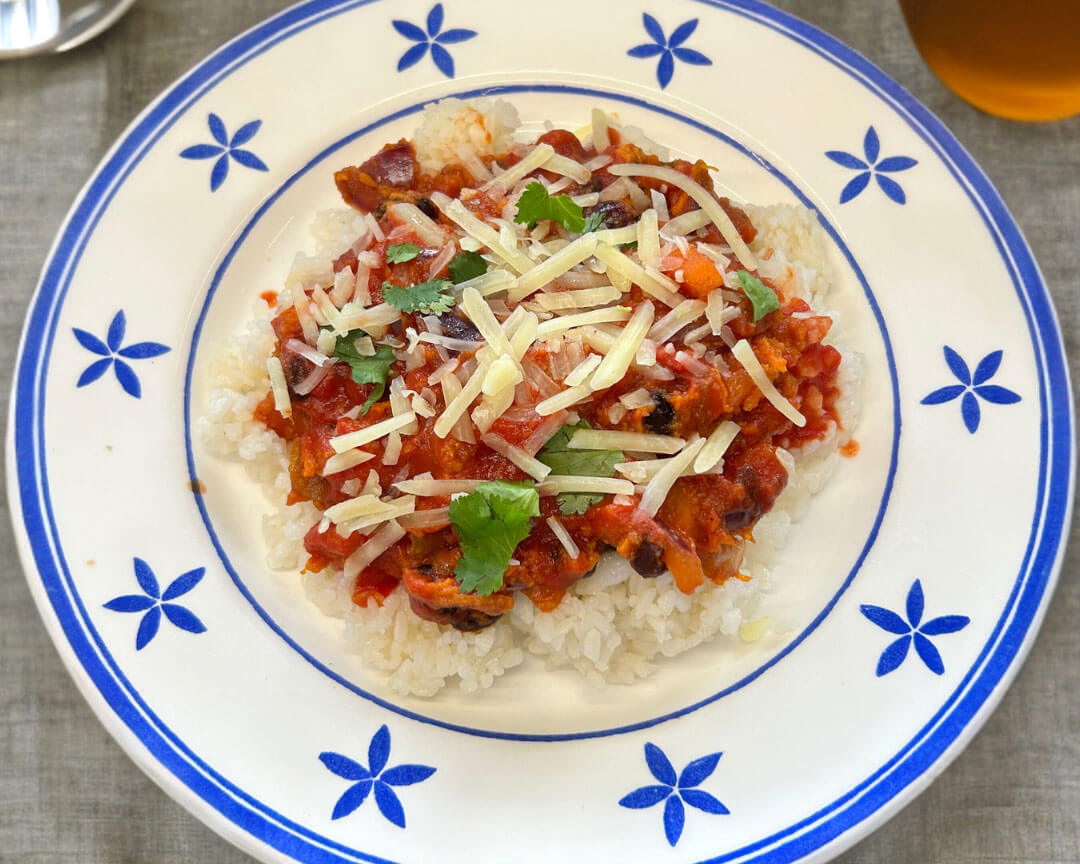 Light Vegetable Chilli