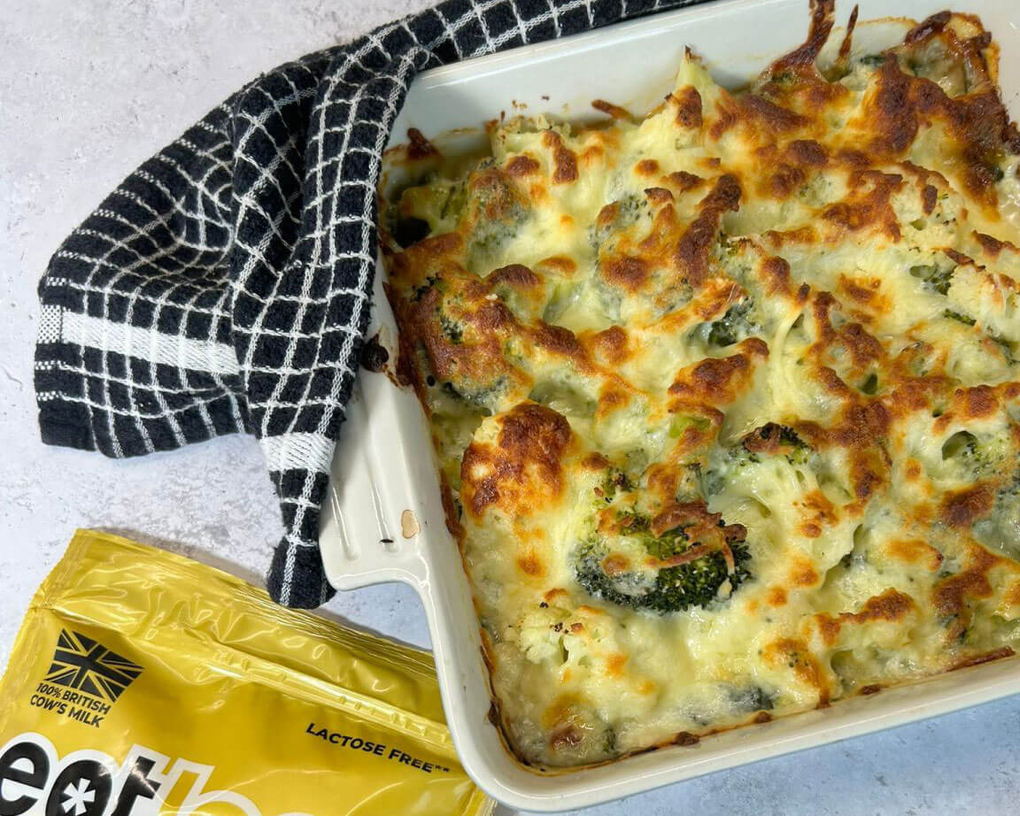 Cheesy Green Vegetable Gratin