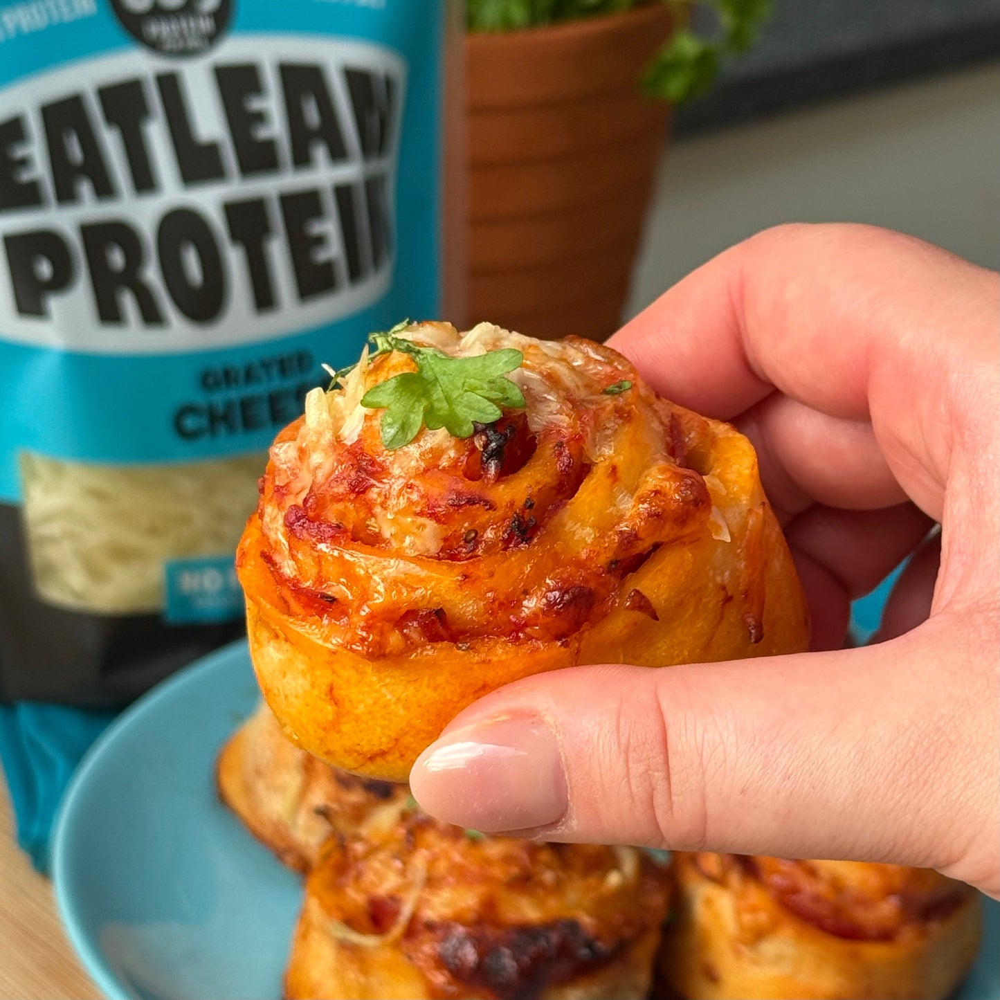 Twisted Cheesy Dough Balls