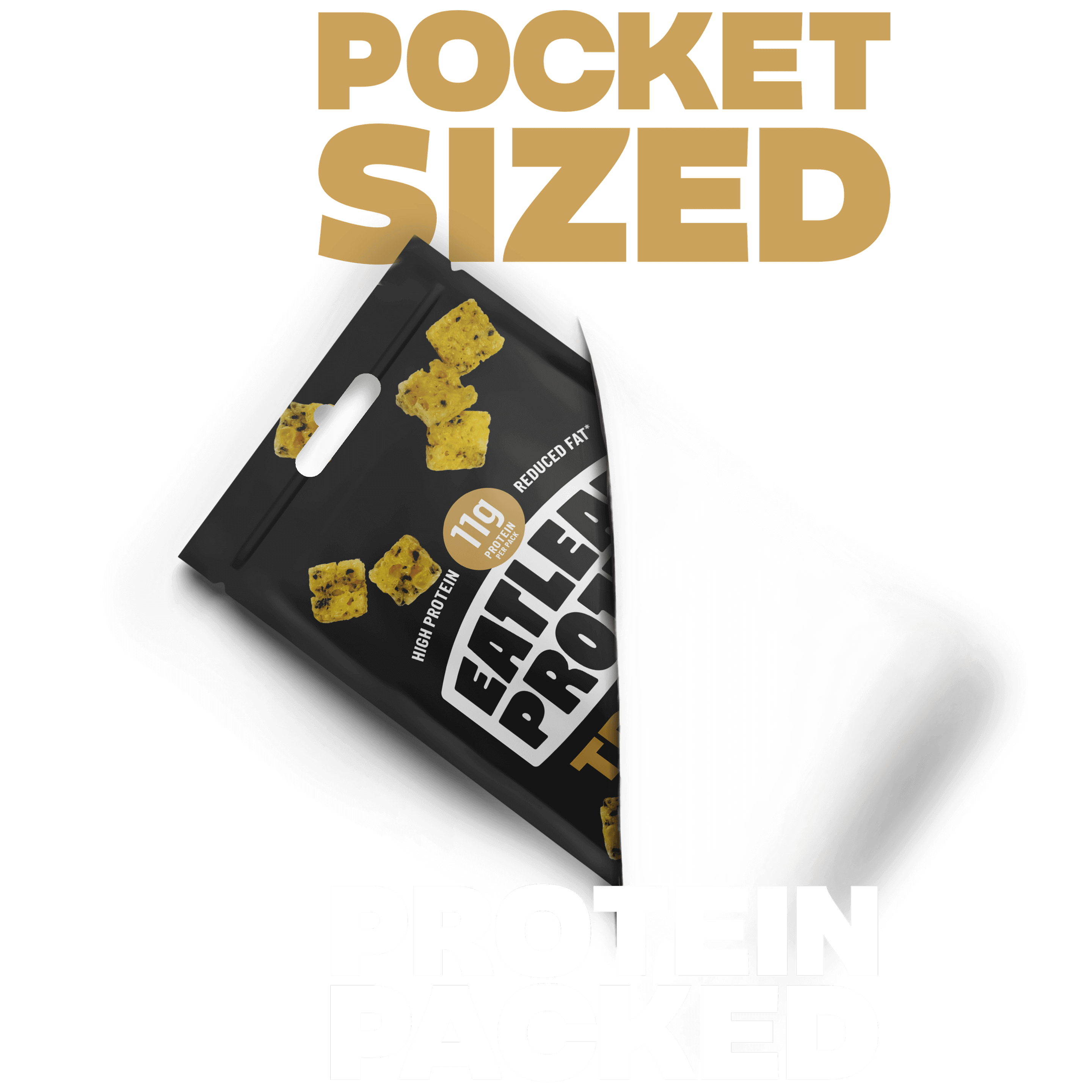 POCKET SIZED PROTEIN PACKED