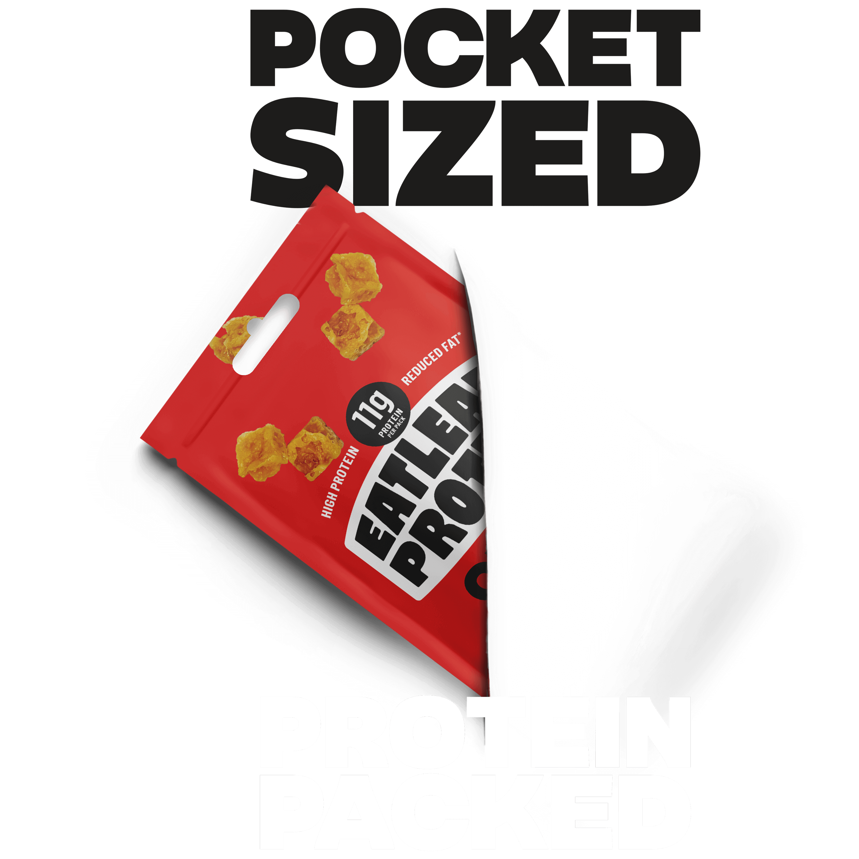 POCKET SIZED PROTEIN PACKED