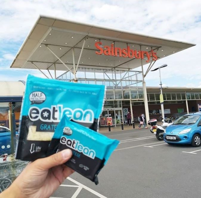 eatlean low fat high protein cheese launches in Sainsburys