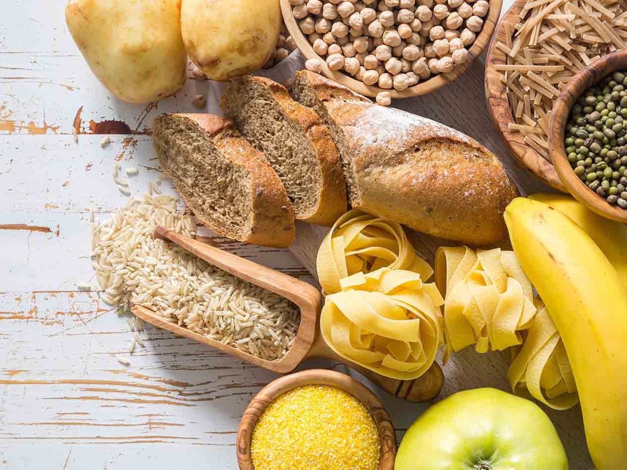 high carbohydrate foods